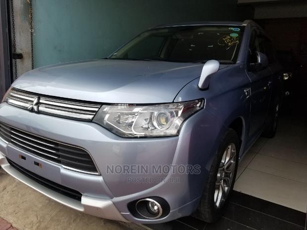 Mitsubishi Outlander 2014 Blue - thumbnail 3