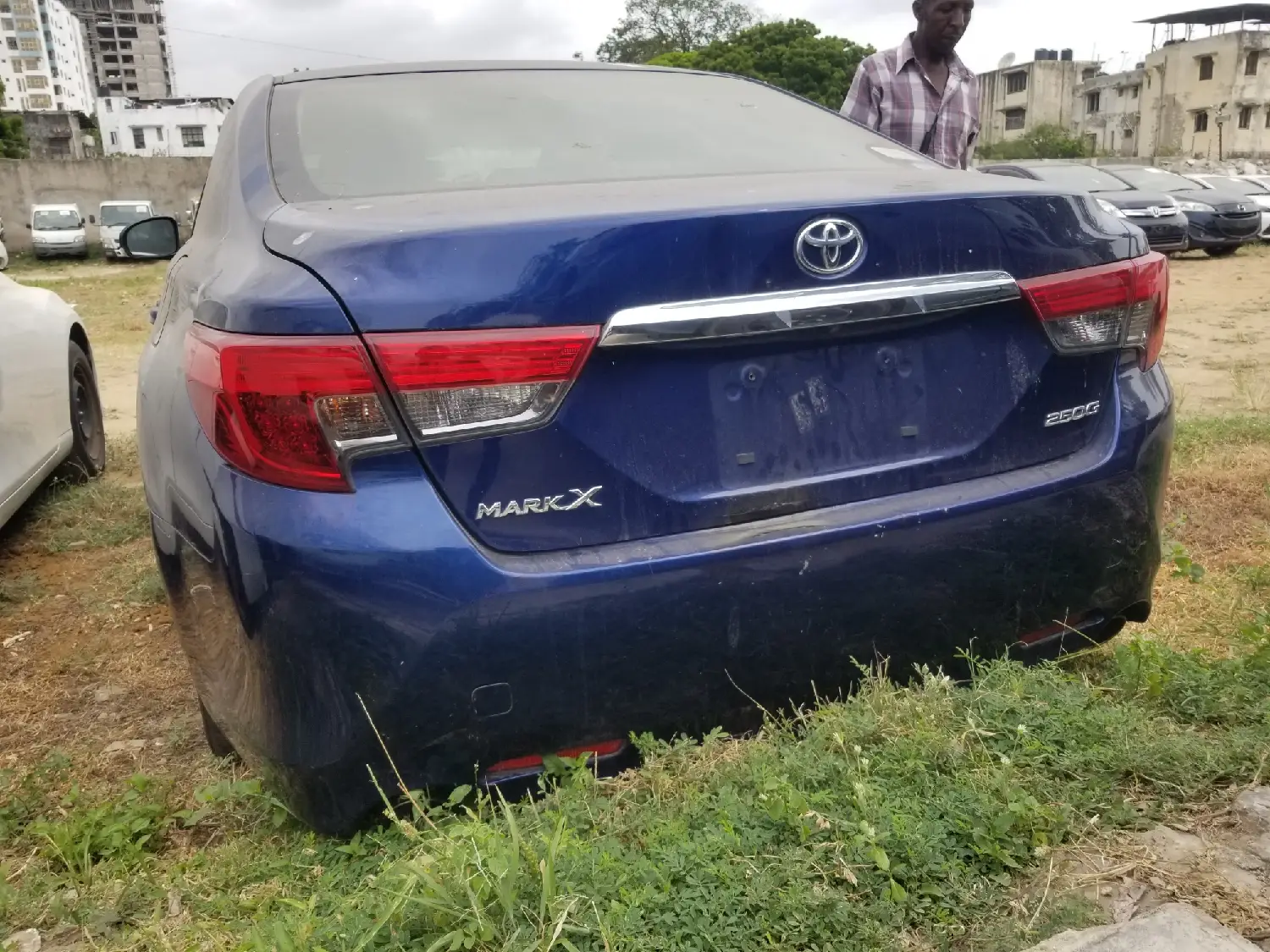 Toyota Mark X 2014 Blue