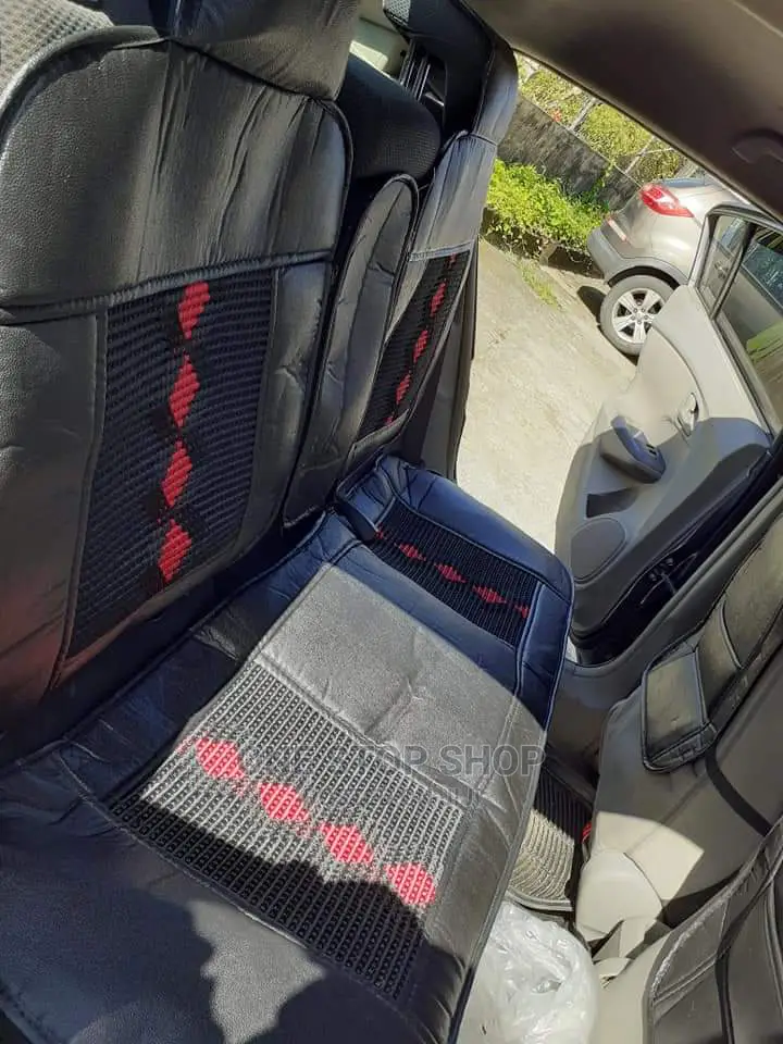 Black Synthetic Seat Cover