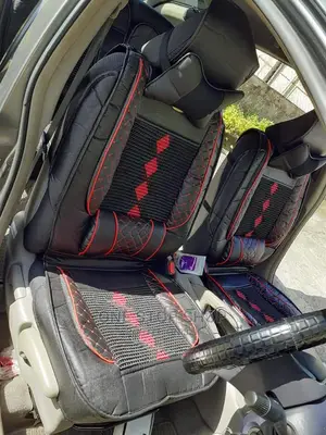Black Synthetic Seat Cover