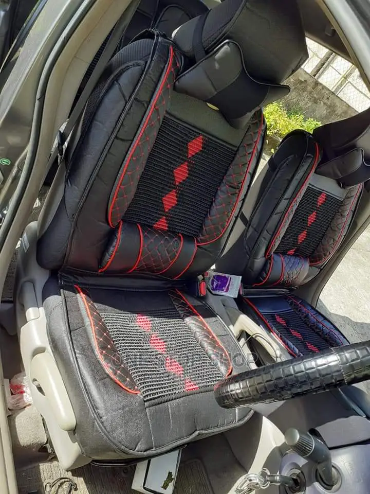 Black Synthetic Seat Cover