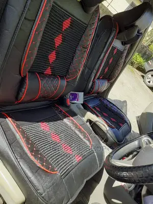 Black Synthetic Seat Cover