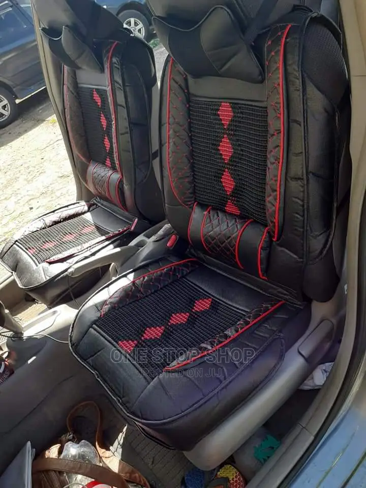 Black Synthetic Seat Cover