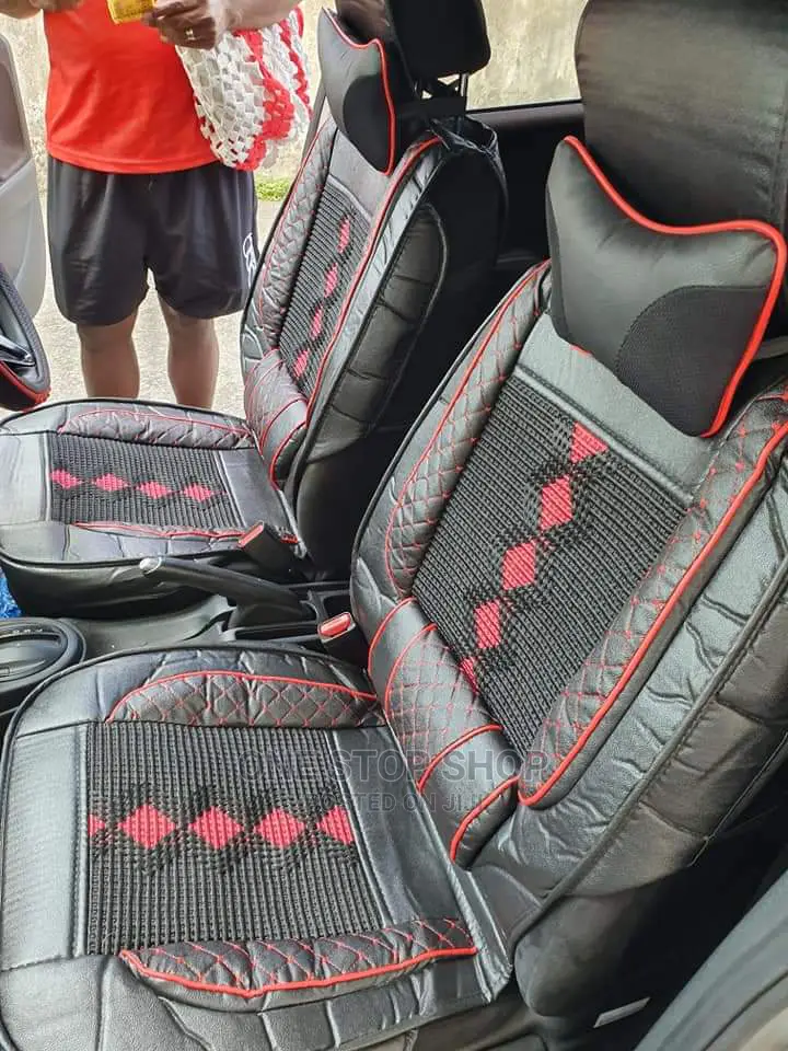 Black Synthetic Seat Cover