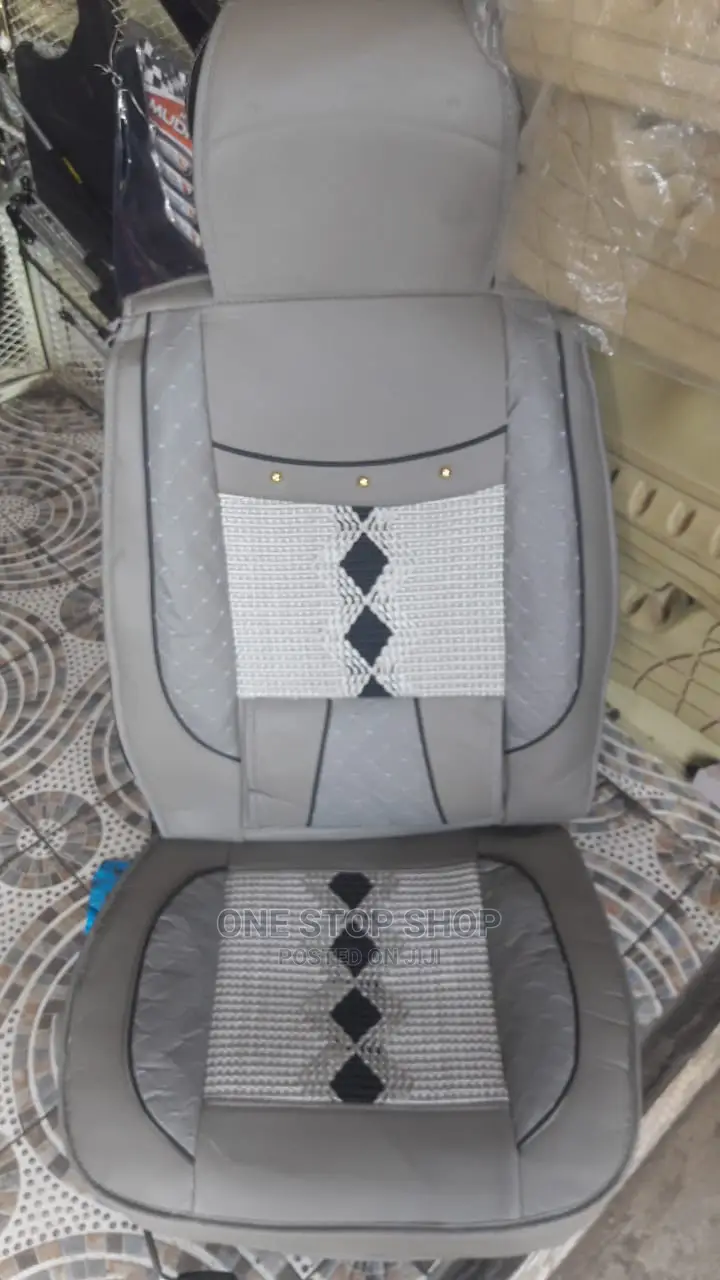 Black Synthetic Seat Cover