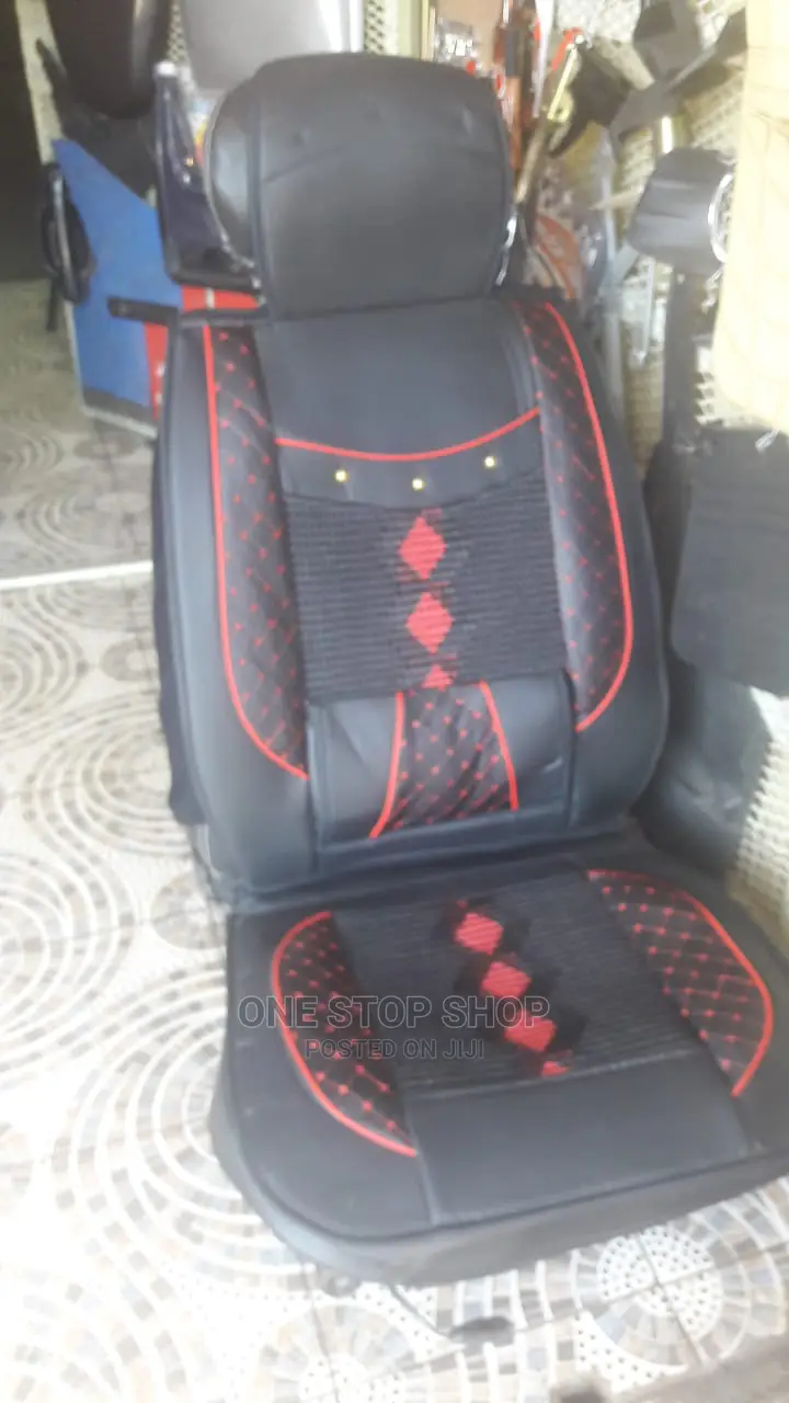 Black Synthetic Seat Cover