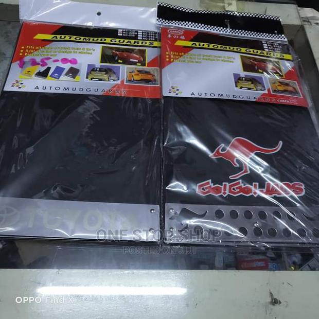 4pcs Black Kangaroo Mudflaps