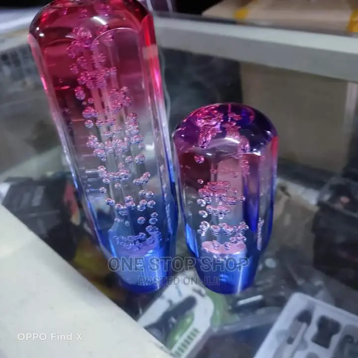 Crystal Clear Gear Knobs