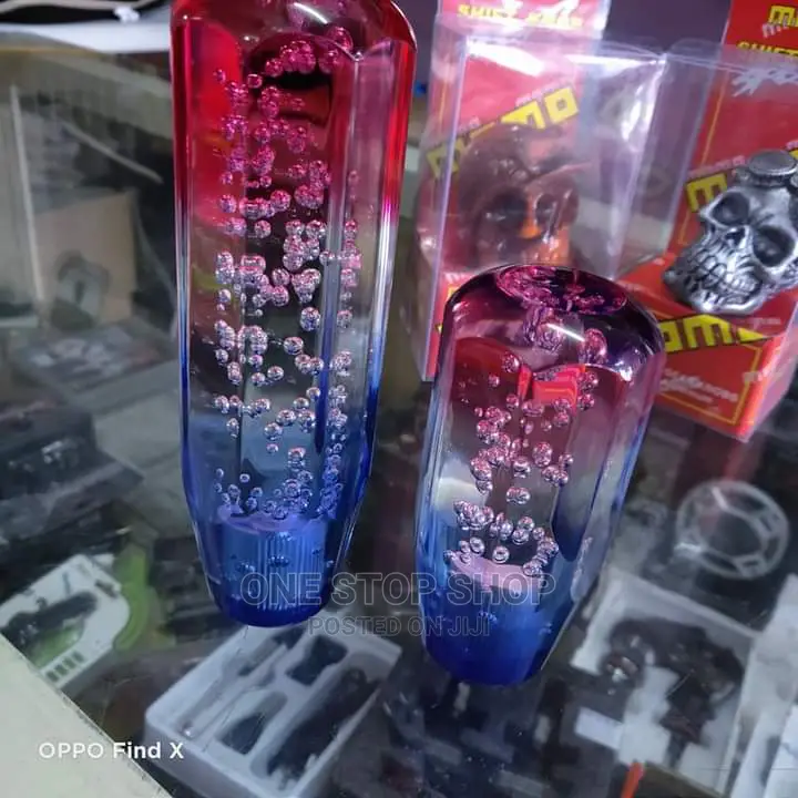 Crystal Clear Gear Knobs
