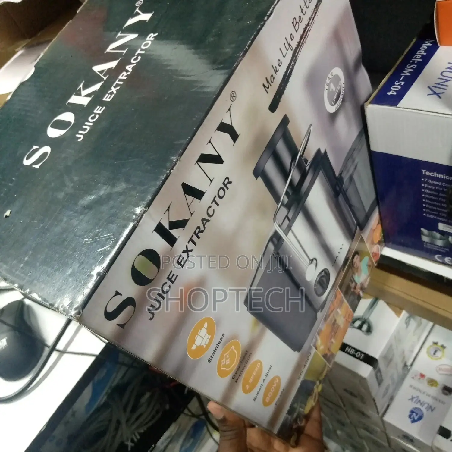 Juice Extractor, Sokany, Sk-400