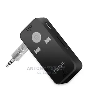 Portable 3.5mm Bluetooth Aux Adapter Wireless Music Streamin