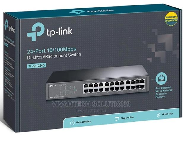 Tp-Link 24-Port Desktop/Rackmount Switchtl-Sf