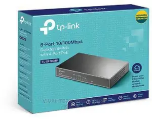 Tp-Link 8-Port Desktop Switch 4 Poe Ports TL-SF1008P
