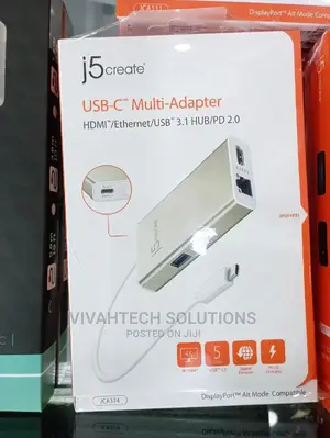 J Create USB Type C Hub 4 in 1