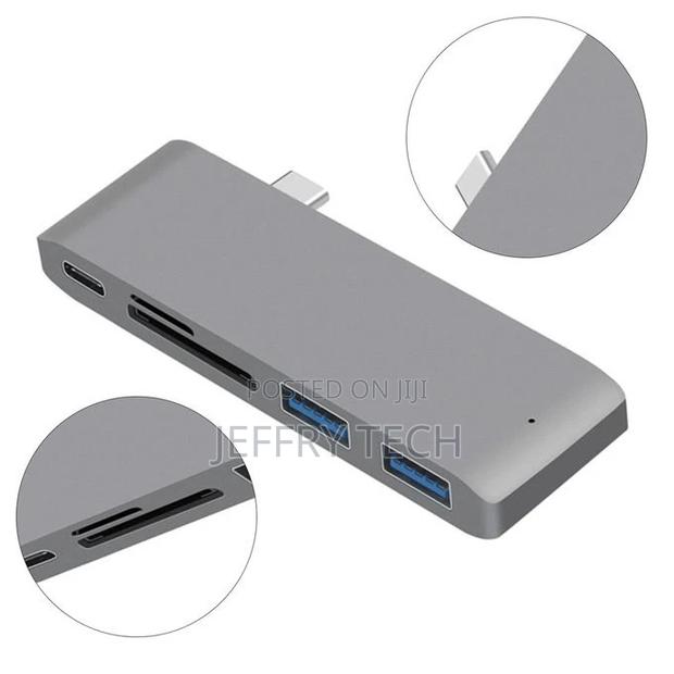 Hub USB-C to Hdmi-Compatible Splitter Type-C Docking Statio - thumbnail 2