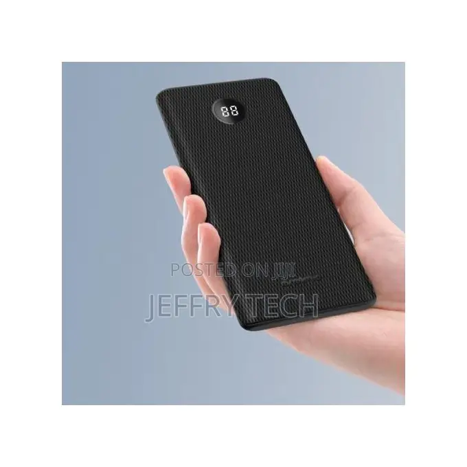 Oraimo Optimized Slim 10,000 Mah Powerbank -Black