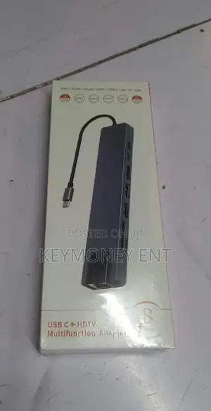 8 in 1 HD USB C Mac Adapter to Lan HDMI