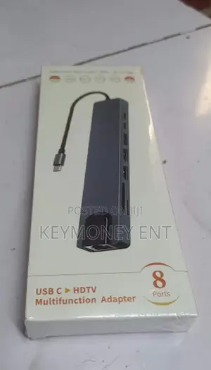 Original Macbook Type C Adapter 8 in 1