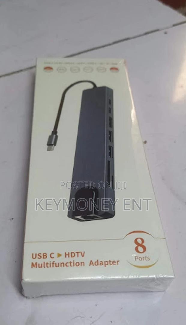 Original Macbook Type C Adapter 8 in 1