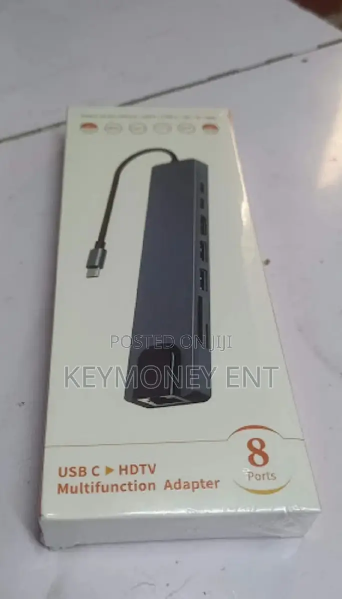 Original Macbook Type C Adapter 8 in 1