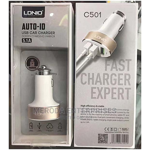 LONIO 3 USB Fast Car Charger - main view