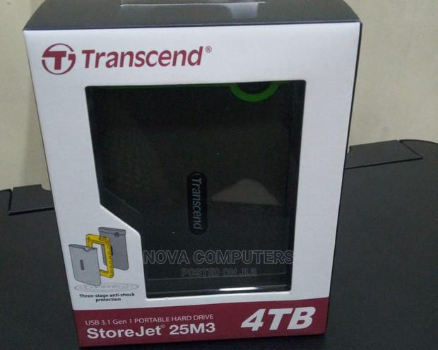 Transcend External HDD 4tb - Iron Grey - main view