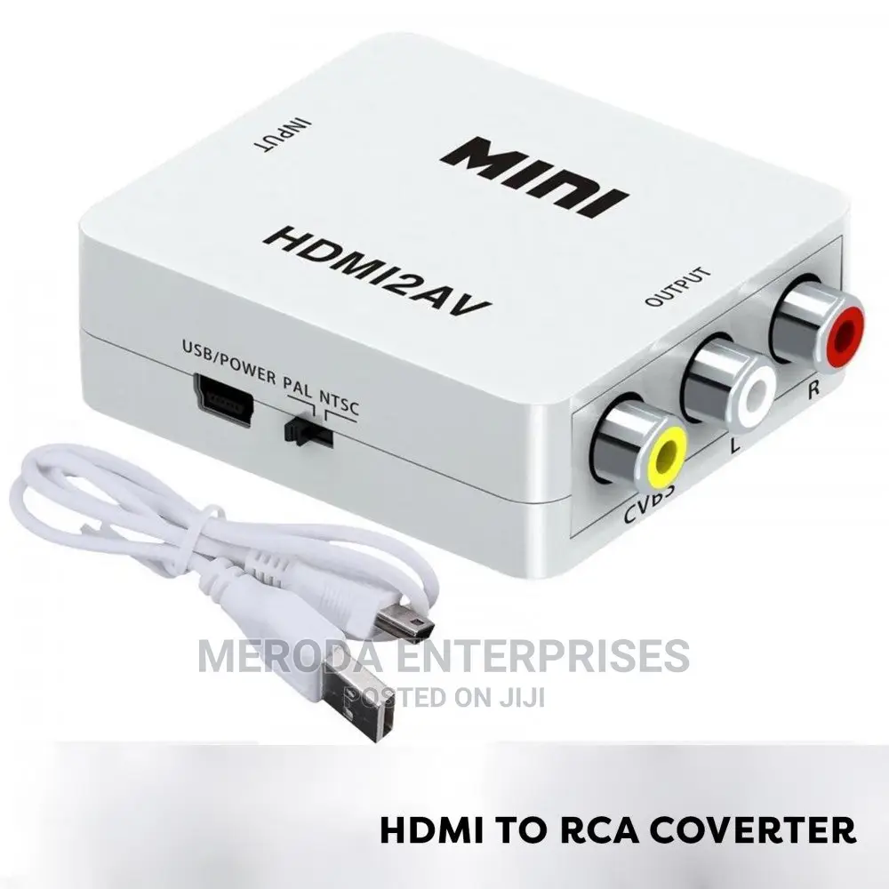 Hdmi to Rca (Av) Converter Full HD 1080p