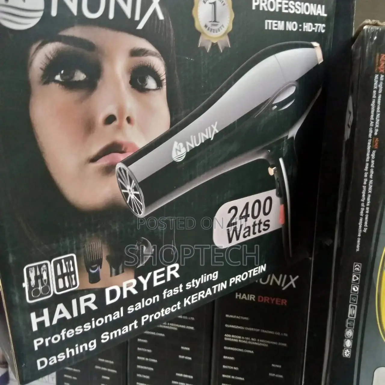 Hair Dryer ,2400 Watts