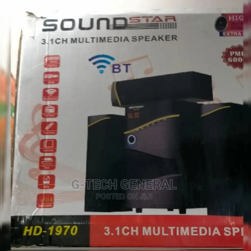 Soundstar Hd-1970 3.1ch Multimedia Speaker System