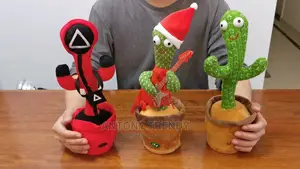 Singing Plush Cactus Toy