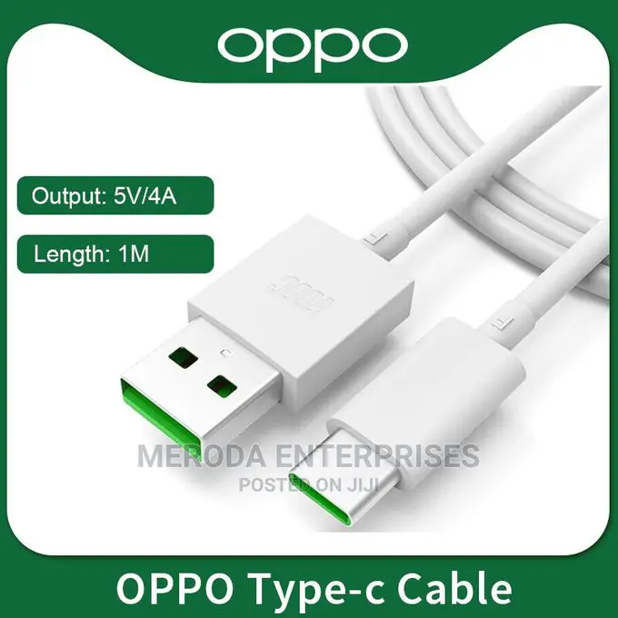 Oppo Type C Cable Compatible to Reno R17 K3