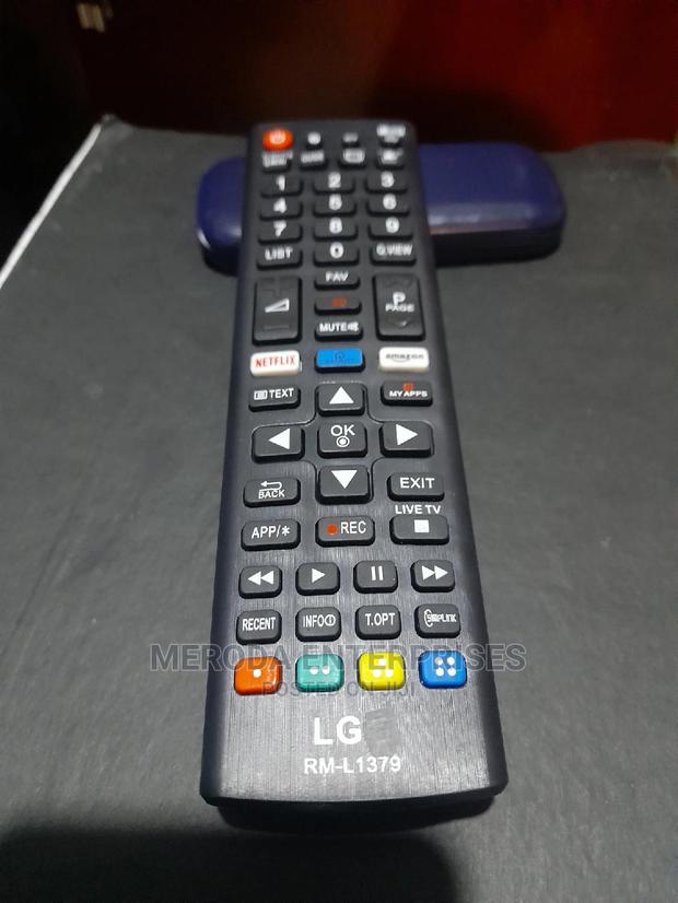 Lg Remote Control - main view