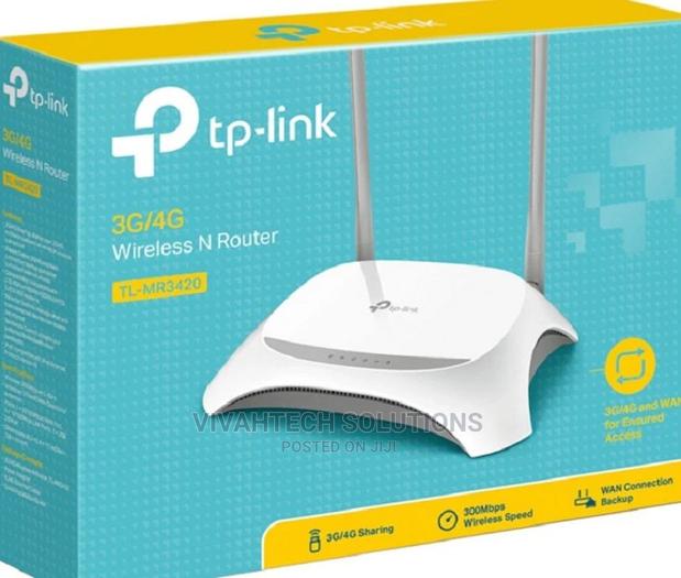 Tp-Link 300mbps 3g/4g Wireless N Router TL-MR3420