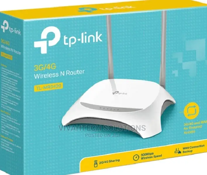 Tp-Link 300mbps 3g/4g Wireless N Router TL-MR3420