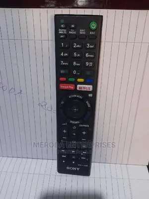 Sony Tv Remote Control Mm