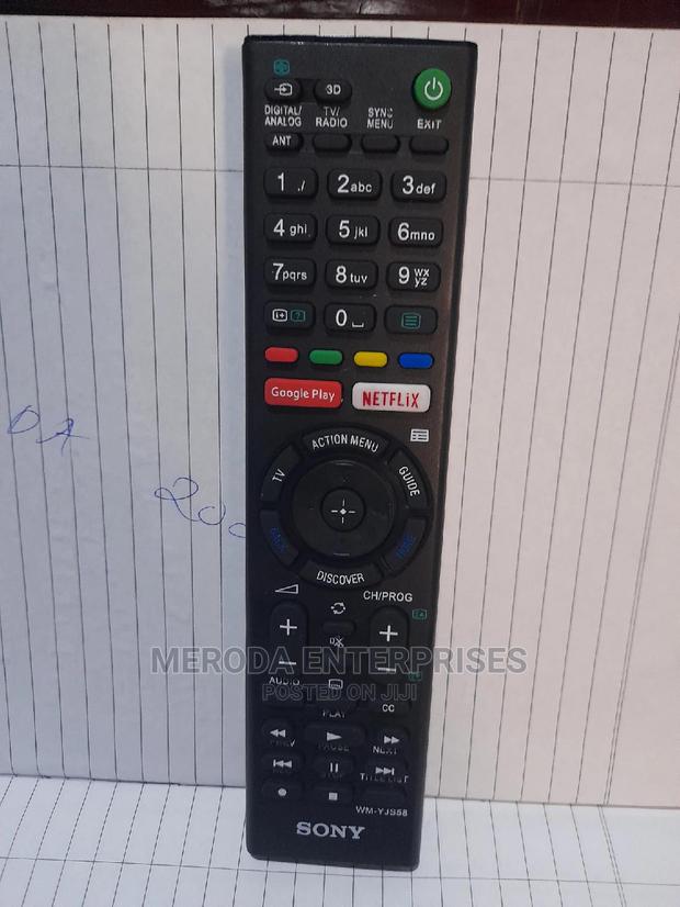 WM-YJS58 Sony Smart Tv Remote Control - main view