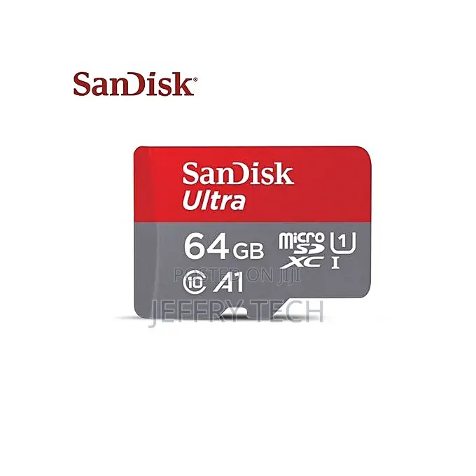 Sandisk Micro Sd Card Class10 Tf 64gb 80mb/S Memory Card