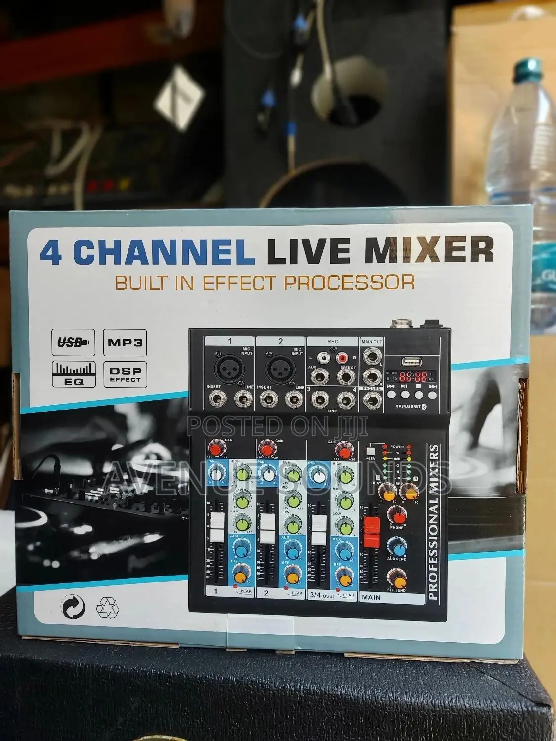 4 Channels Plain Mixer