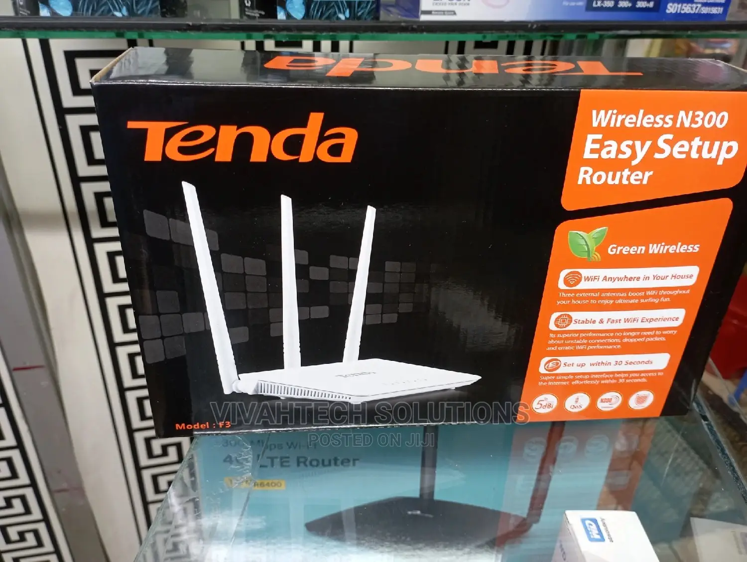 F3 N300 Tenda Wireless Router