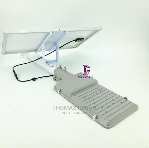 DAT AT8600 100W Solar Street Light With Wall Mounting Pole, - thumbnail 4