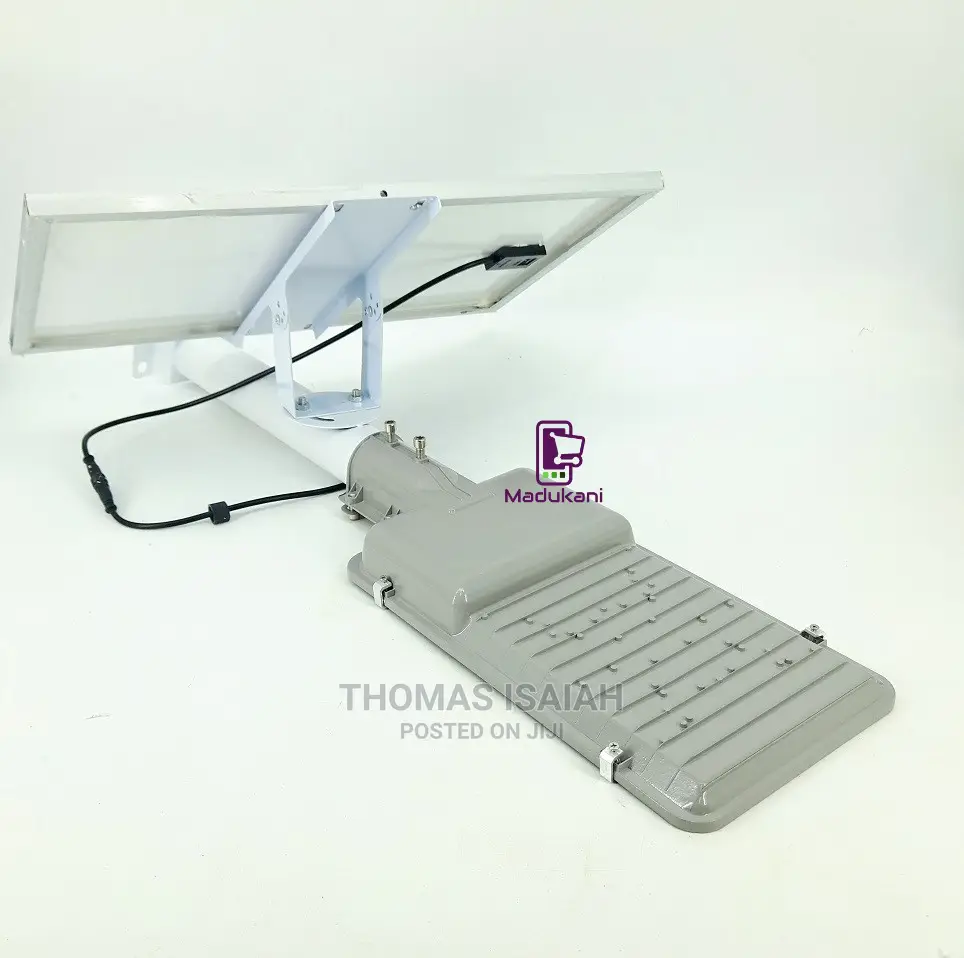 DAT AT8600 100W Solar Street Light With Wall Mounting Pole,
