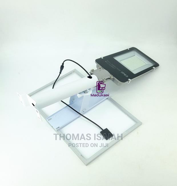 DAT AT8600 100W Solar Street Light With Wall Mounting Pole, - thumbnail 5