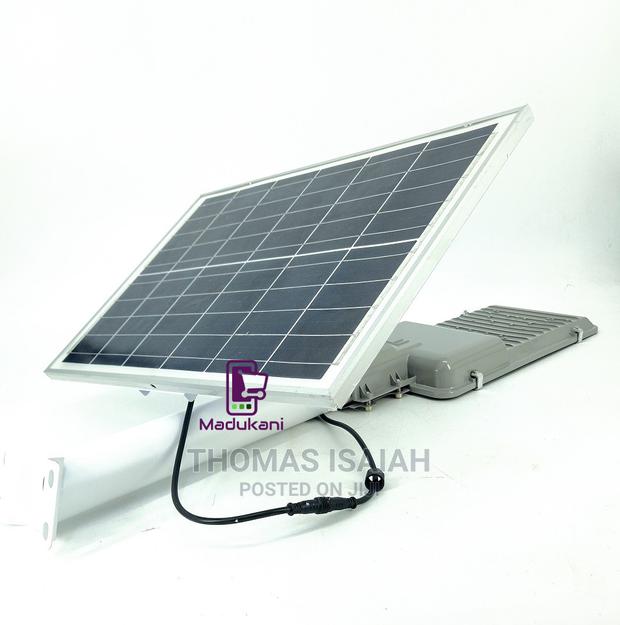 DAT AT8600 100W Solar Street Light With Wall Mounting Pole, - thumbnail 6