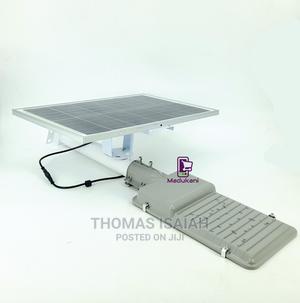 DAT AT8600 100W Solar Street Light With Wall Mounting Pole, - thumbnail 2