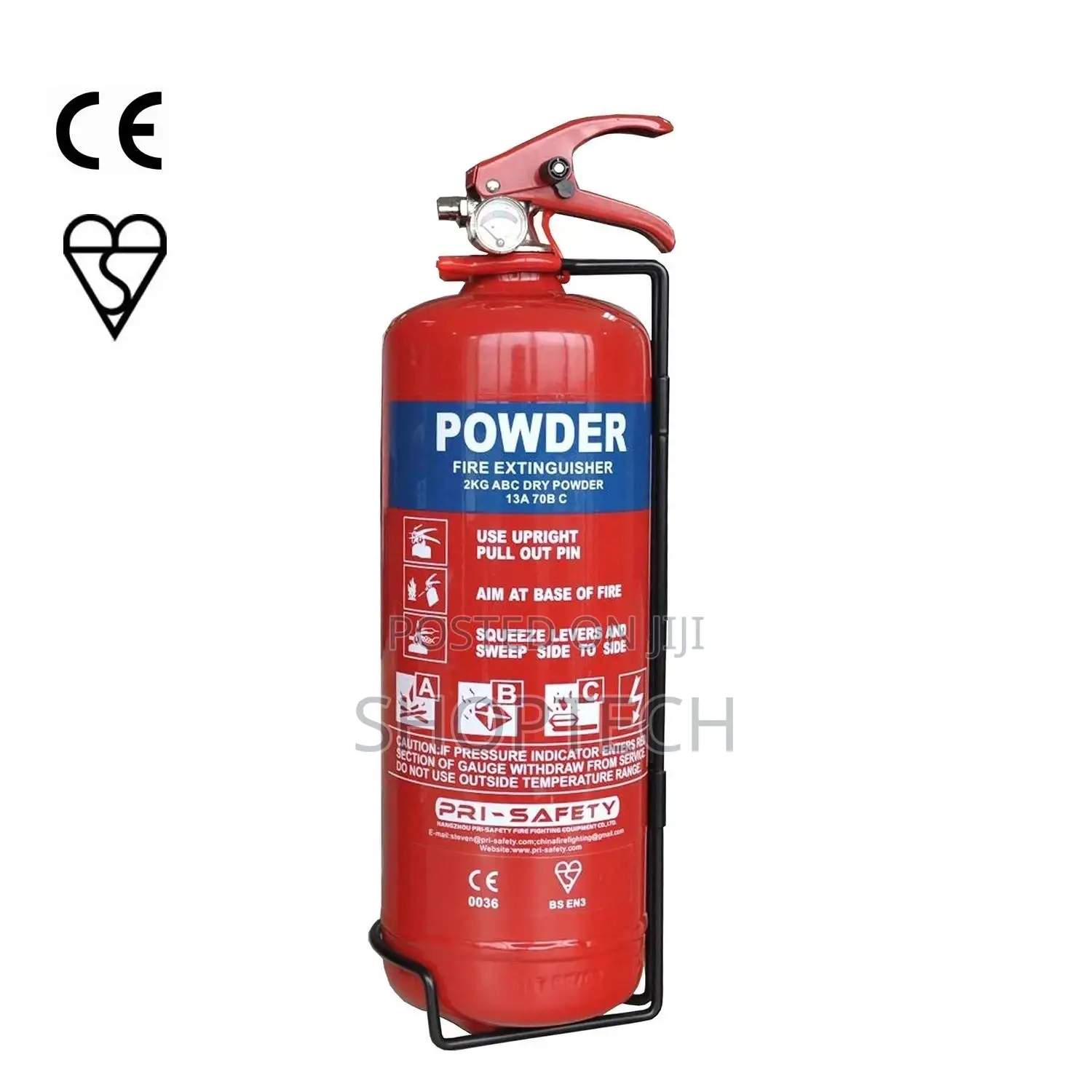 2kgs Dry Powder Fire Extinguisher.