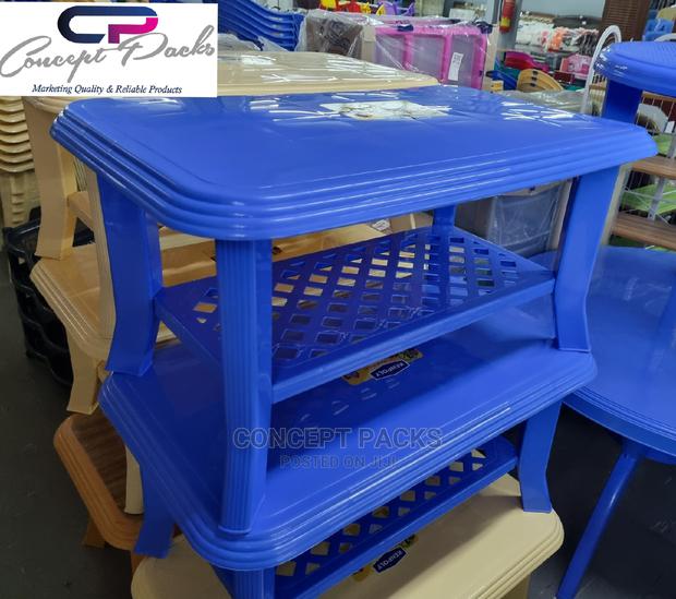 Small Rectangle Plastic Table - main view