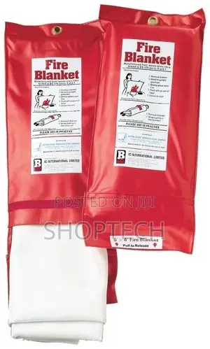 1.8m by 1.8m Fire Blanket/6fts by 6fts Fire Blanket