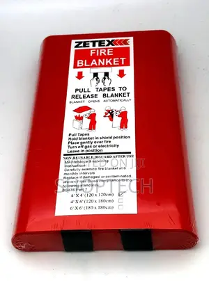 1.8m by 1.8m Fire Blanket/6fts by 6fts Fire Blanket