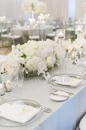 Round Clear Charger Plates