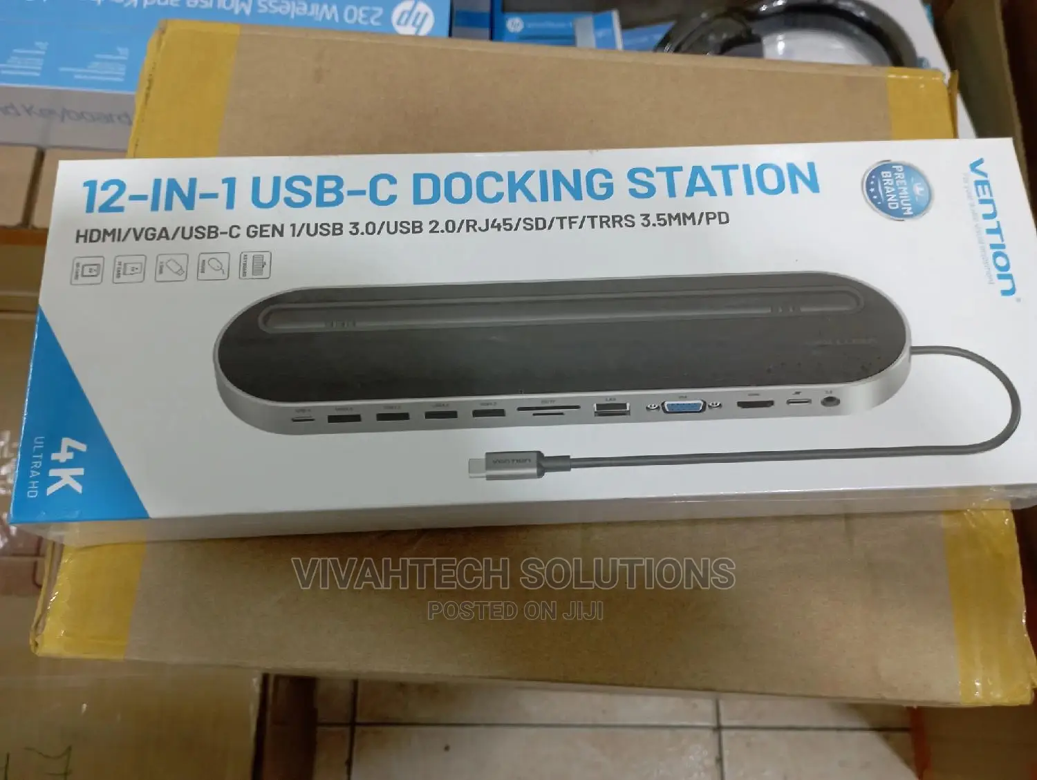 Vention 12-In-1 USB-C Docking Station